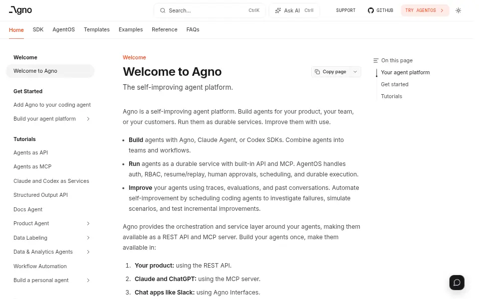 Preview of Agno