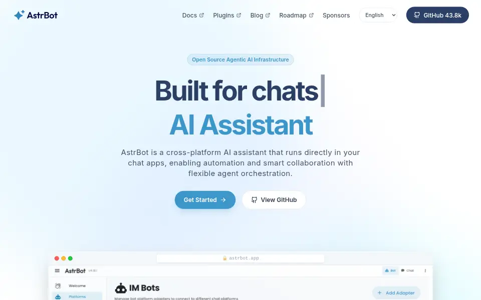 Preview of AstrBot