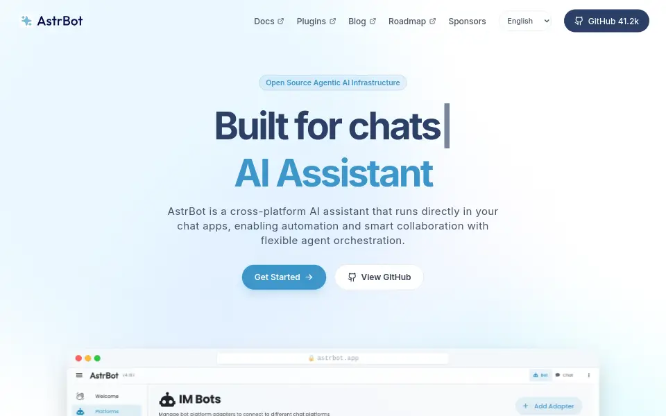 Preview of AstrBot