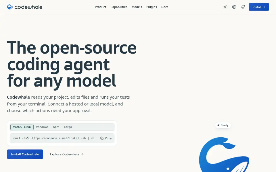 Preview of Codewhale
