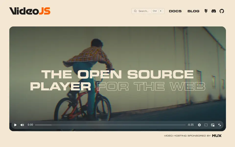 Preview of Video.js