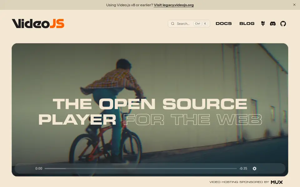 Preview of Video.js