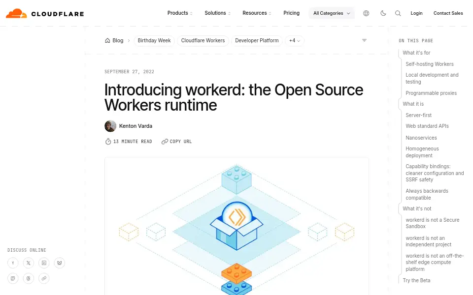 Preview of workerd