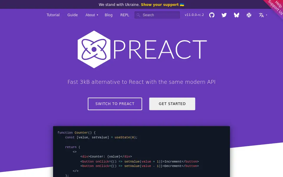Preview of Preact