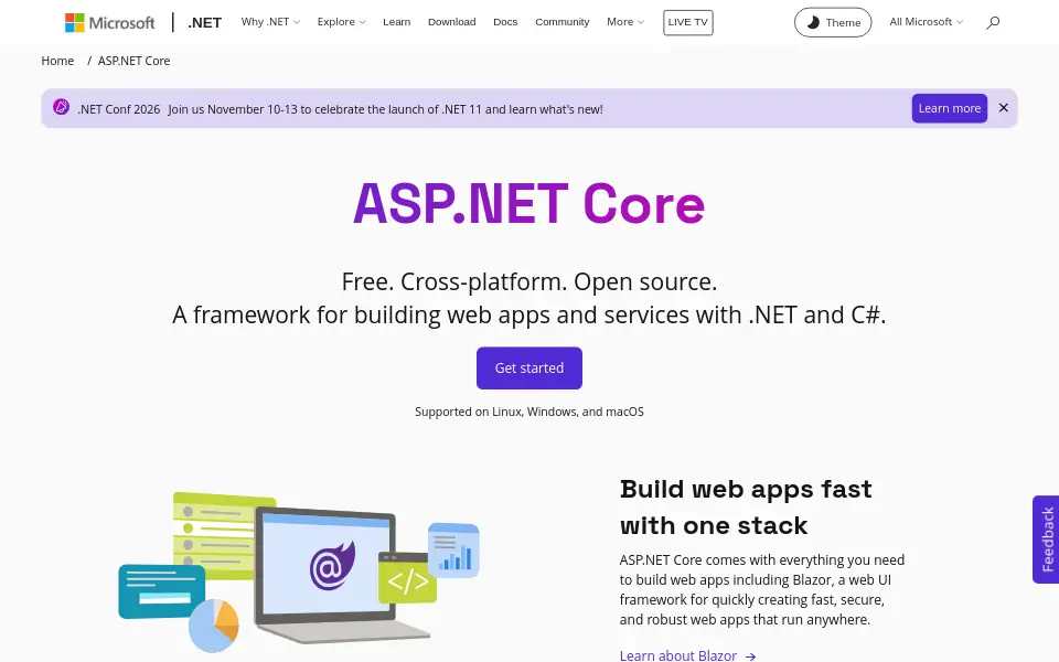 Preview of ASP.NET Core