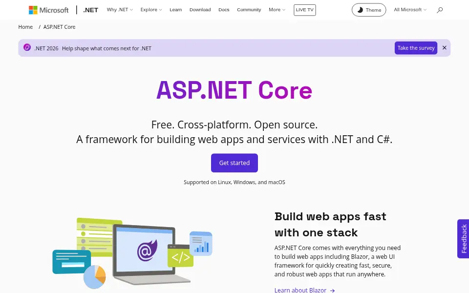 Preview of ASP.NET Core