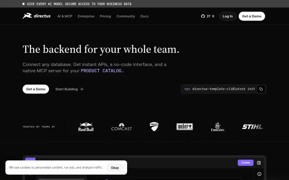 Preview of Directus