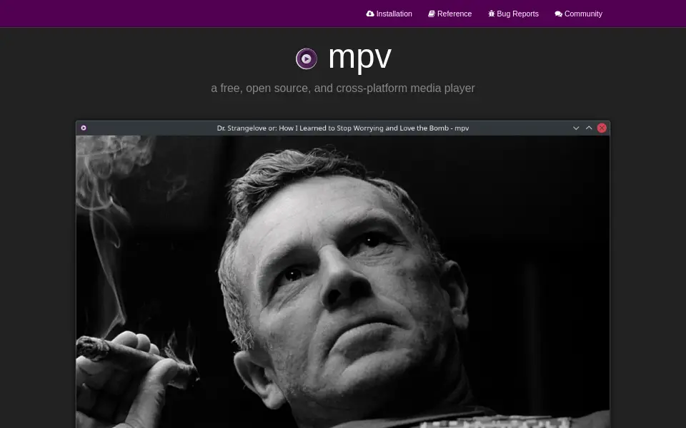 Preview of mpv