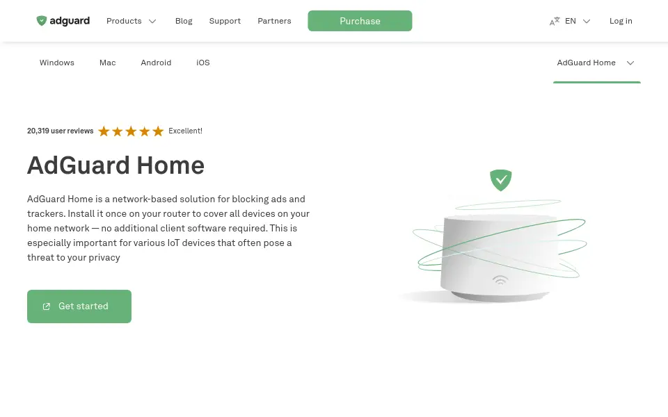 Preview of AdGuard Home