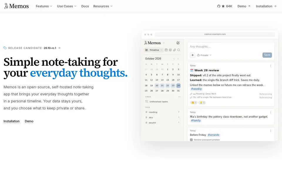 Preview of Memos