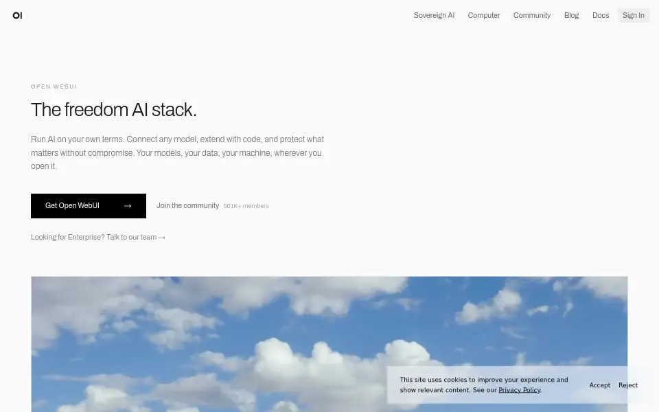 Preview of Open WebUI