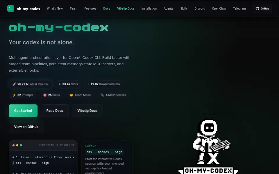 Preview of Oh My Codex