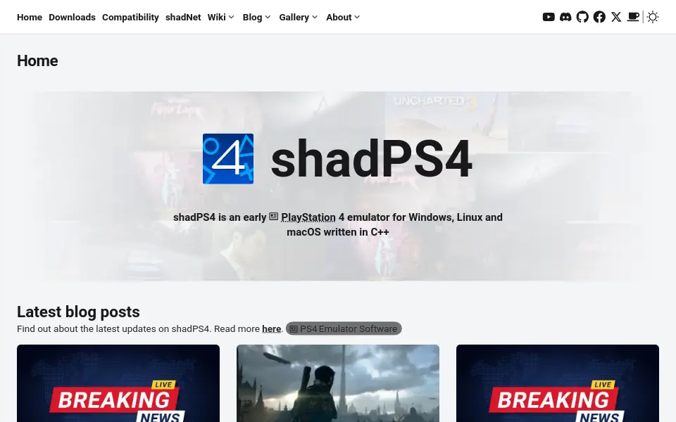 Preview of shadPS4