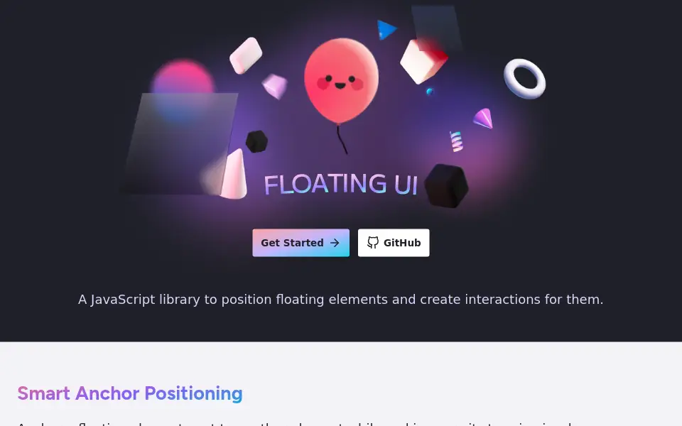 Preview of Floating UI