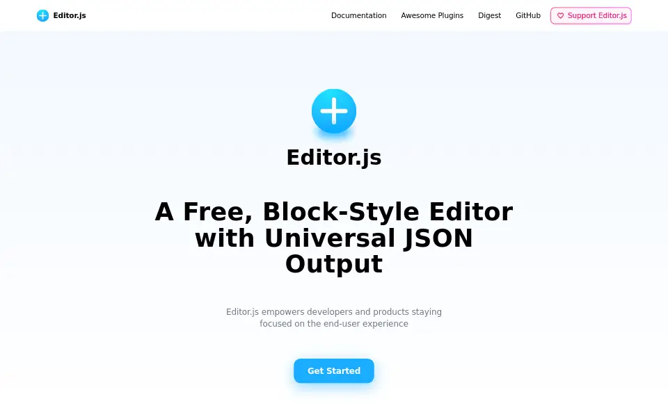 Preview of Editor.js