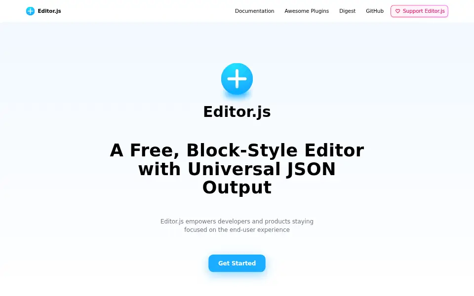Preview of Editor.js