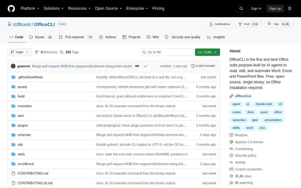 Preview of OfficeCLI