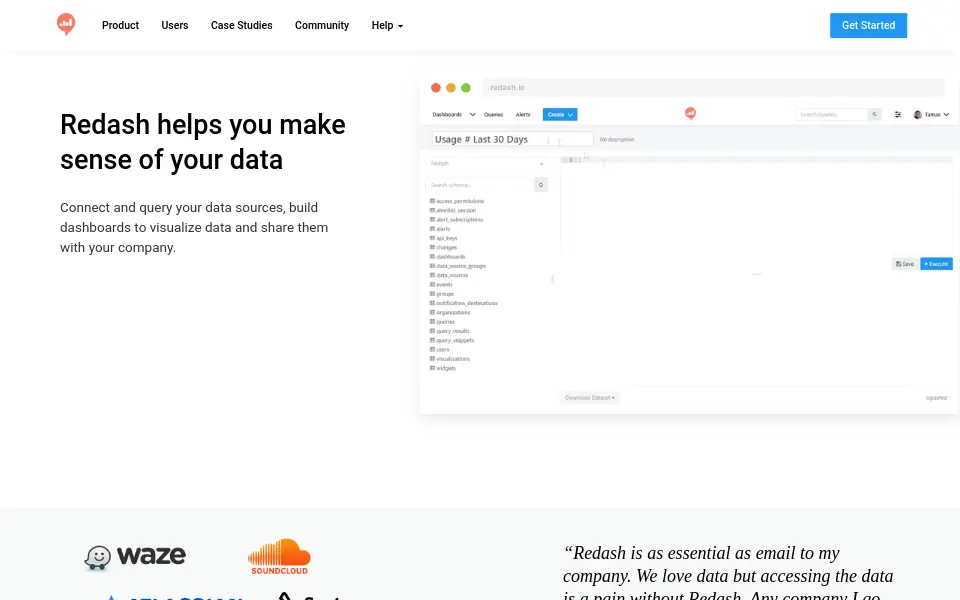 Preview of Redash