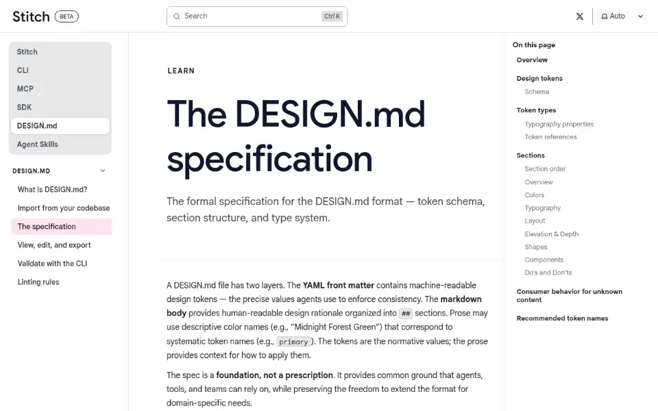 Preview of DESIGN.md