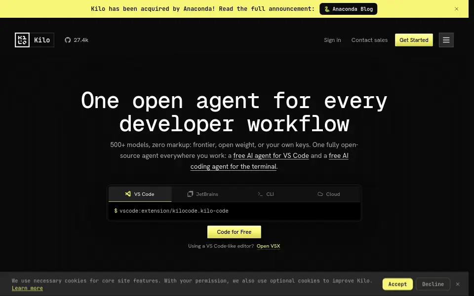 Preview of Kilo Code