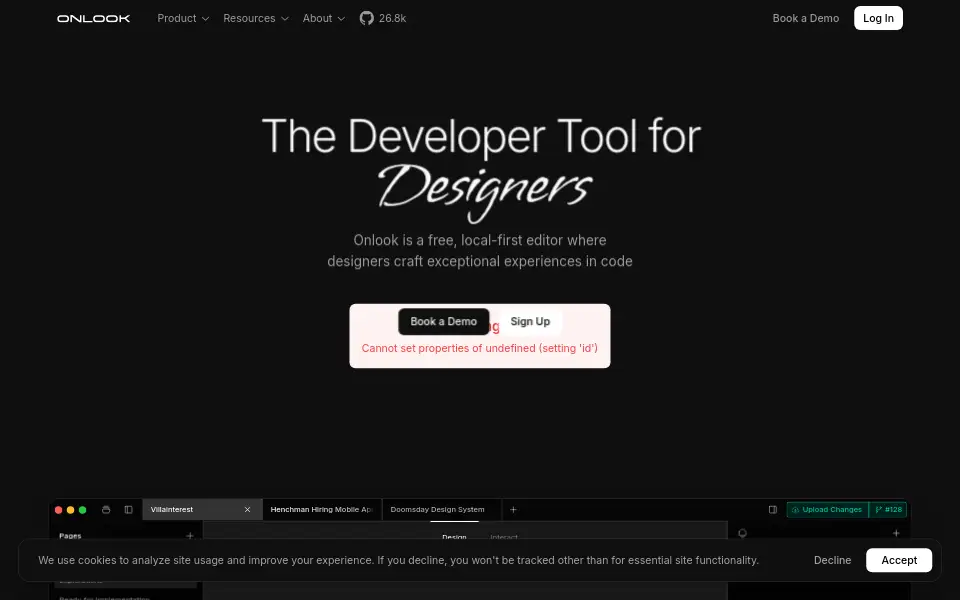 Preview of Onlook