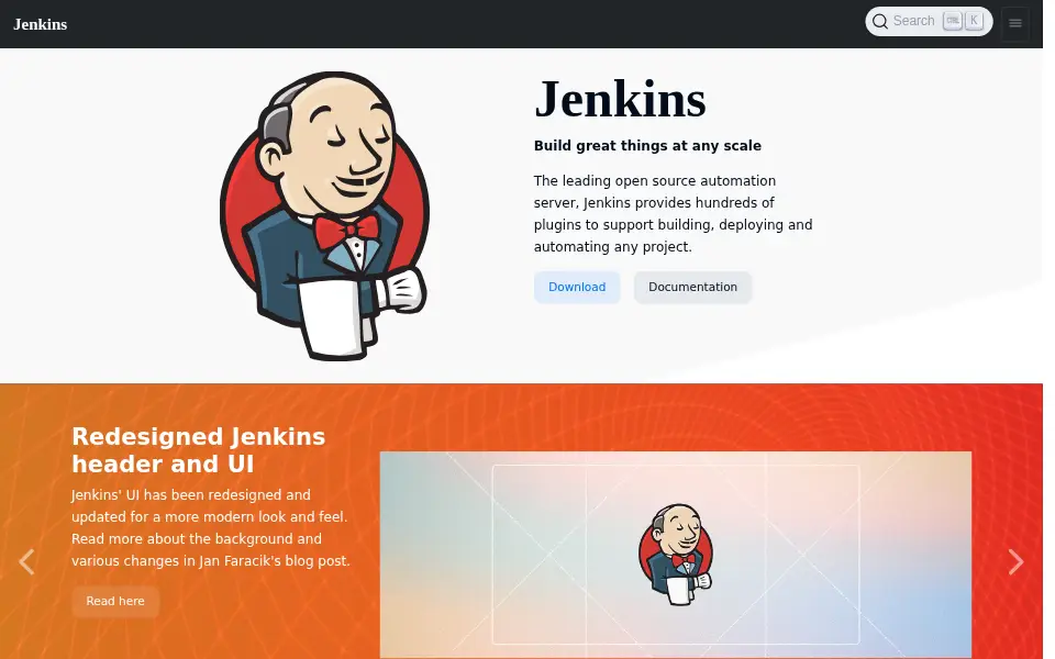Preview of Jenkins