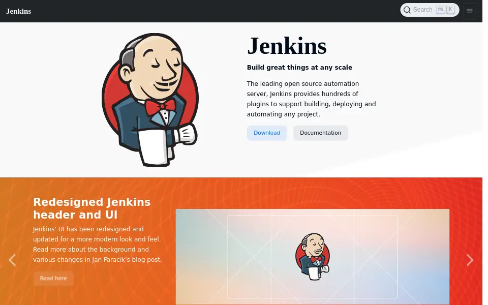 Preview of Jenkins