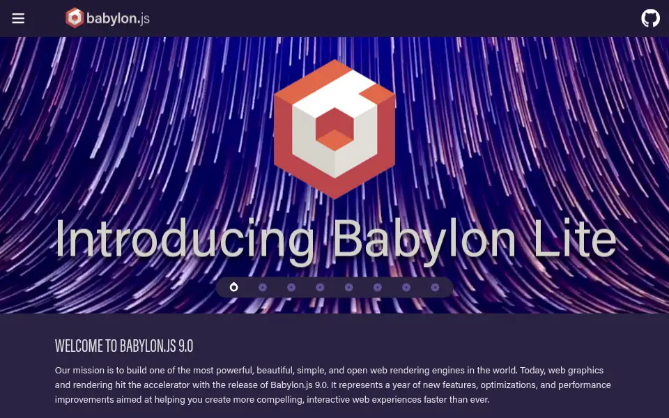 Preview of Babylon.js