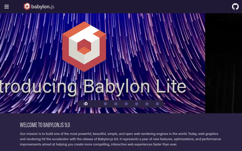 Preview of Babylon.js