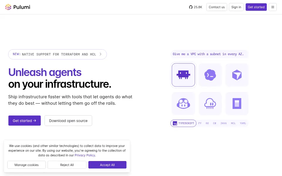 Preview of Pulumi