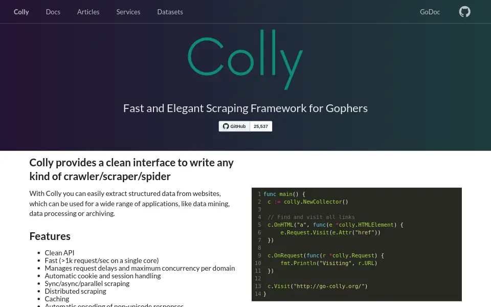Preview of Colly