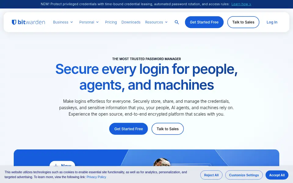 Preview of Bitwarden
