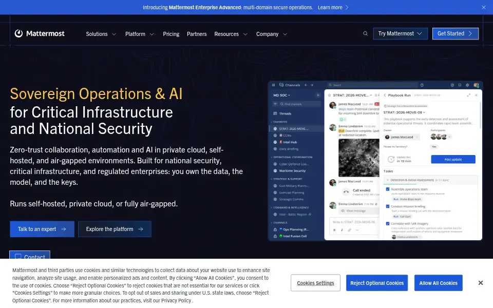 Preview of Mattermost