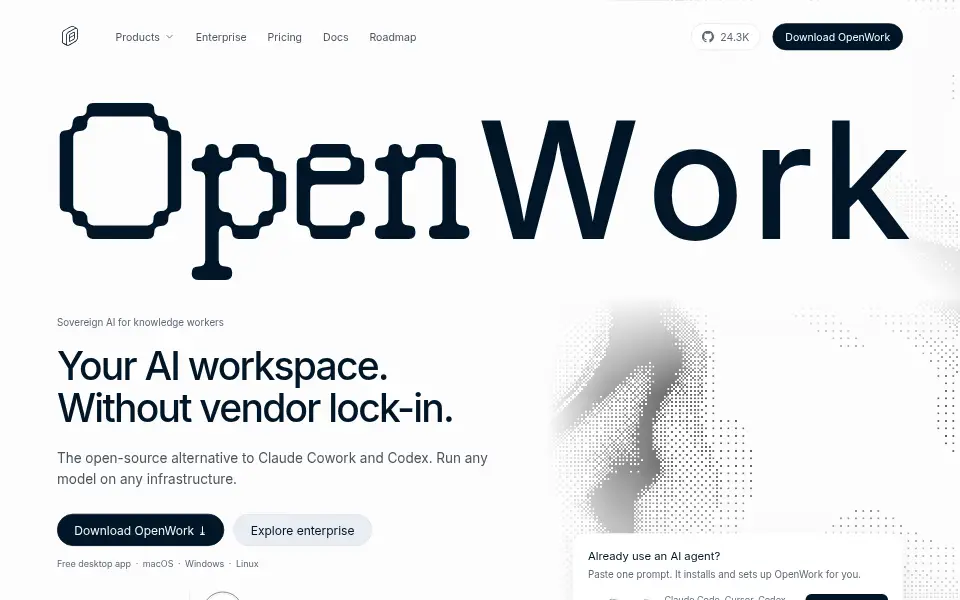 Preview of OpenWork