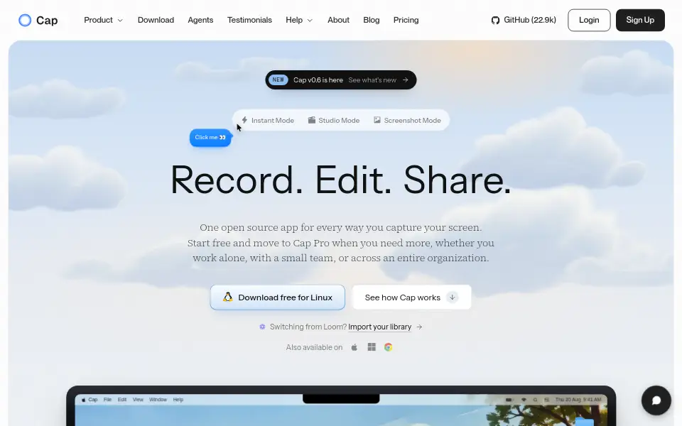 Preview of Cap
