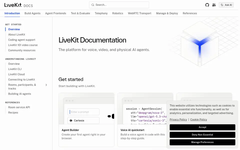 Preview of LiveKit