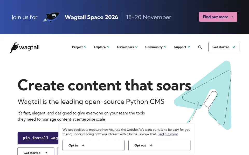 Preview of Wagtail