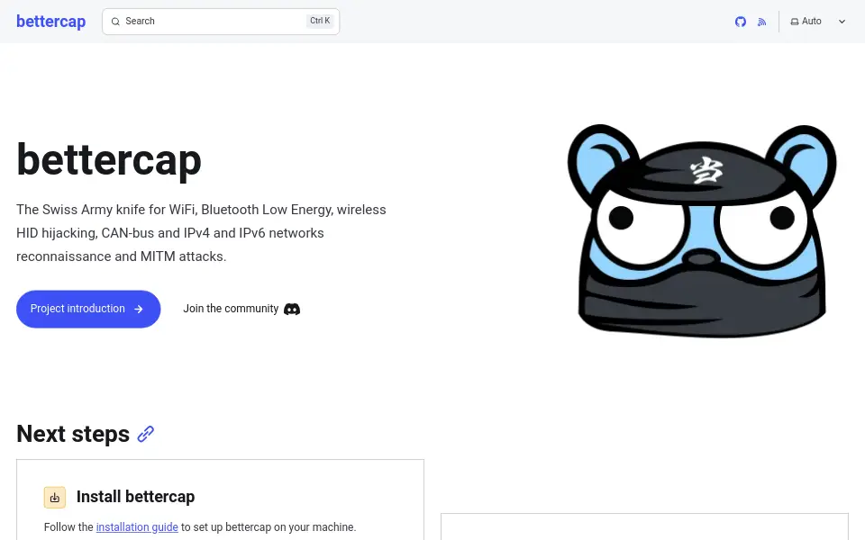 Preview of bettercap