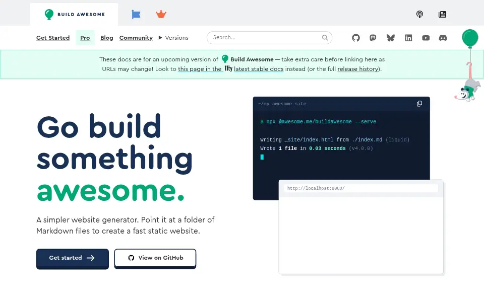Preview of Eleventy