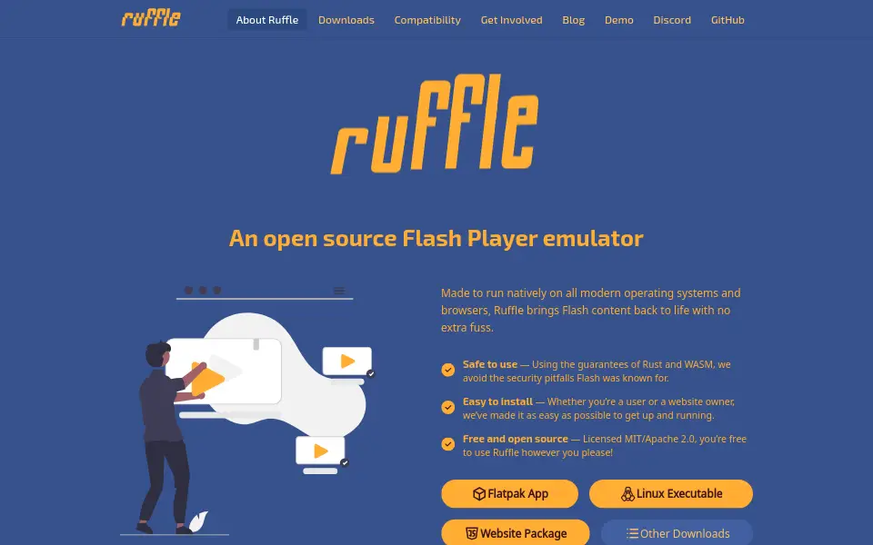 Preview of Ruffle