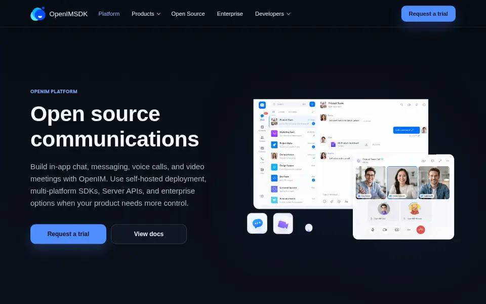 Preview of OpenIM