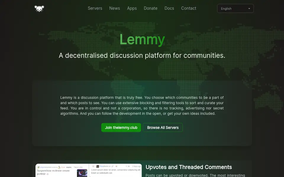 Preview of Lemmy