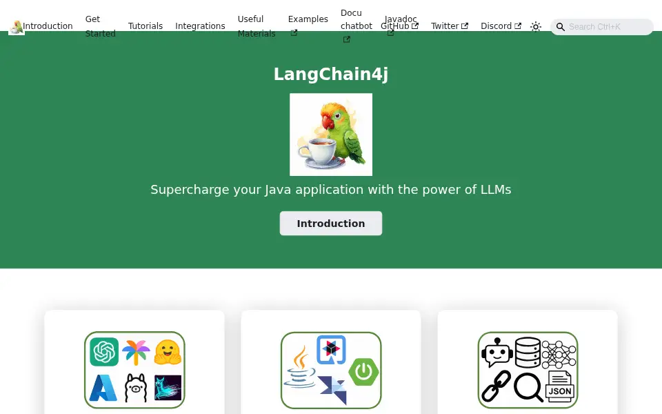 Preview of LangChain4j