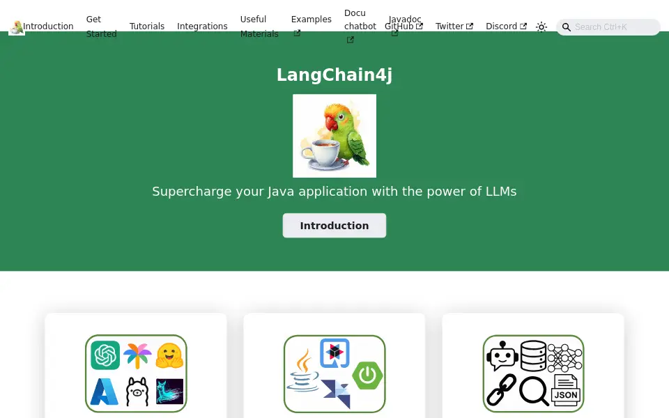 Preview of LangChain4j