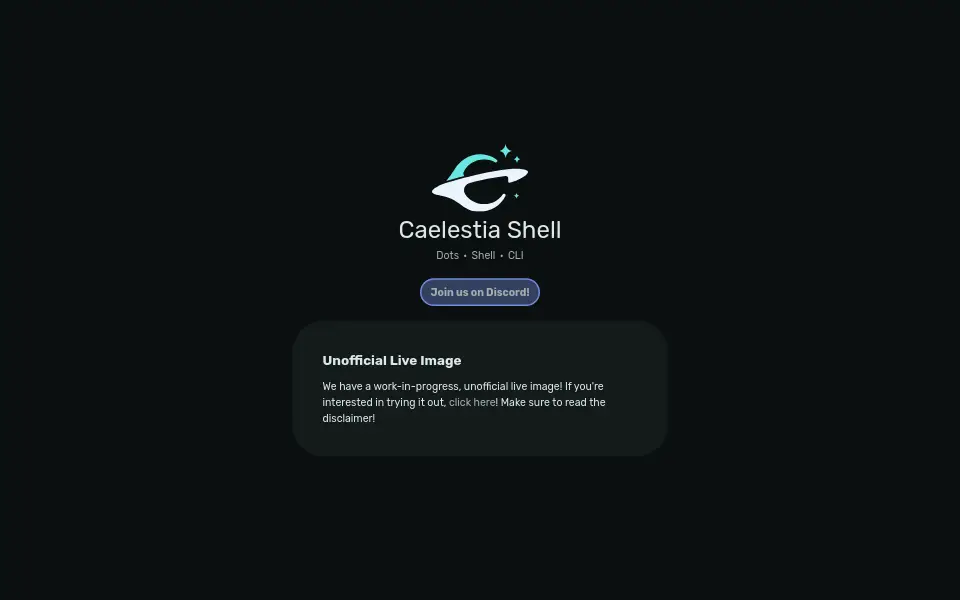 Preview of Caelestia Shell