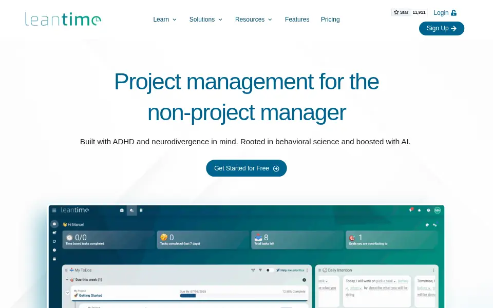Preview of Leantime